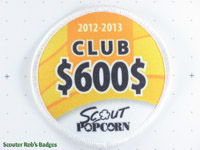 Click to enlarge 2012 Scout Popcorn $600 Club